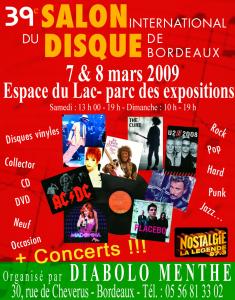 39ème salon international du disque de Bordeaux