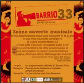 Barrio 33, scène ouverte musicale