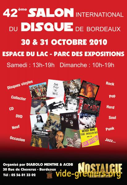 42ème salon du disque à Bordeaux