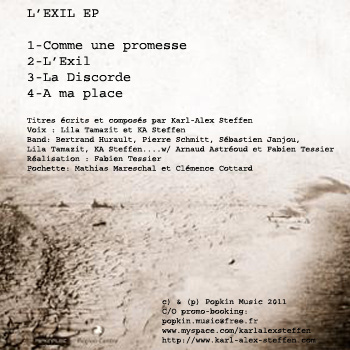 Karl-Alex Steffen, L'exil + Les traces