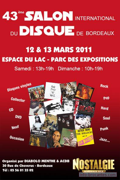 43ème salon du disque de Bordeaux