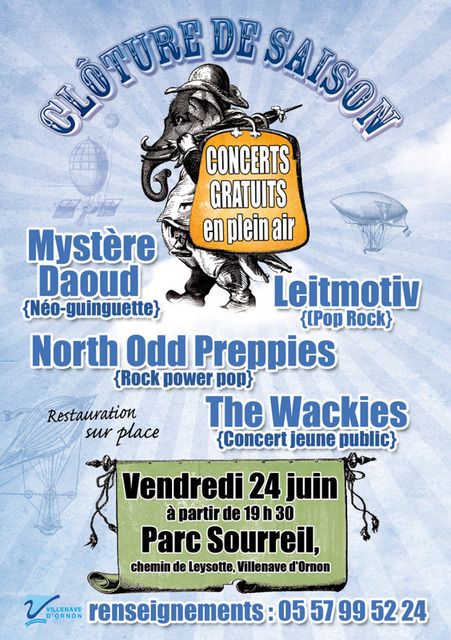Concert de clôture de la saison culturelle de Villenave d'Ornon