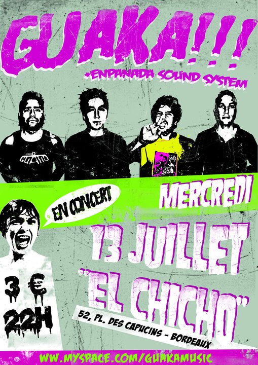 Guaka au Chicho (concert de fermeture estivale)