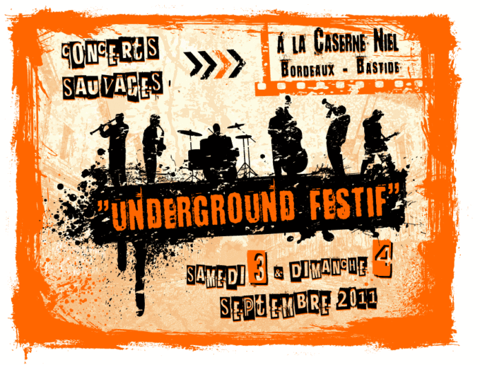 Concerts sauvages à la Caserne Niel