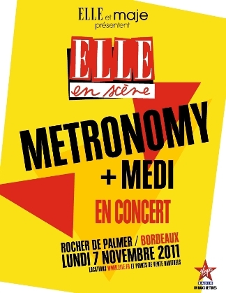 Metronomy (Elle en Scène) au Rocher de Palmer