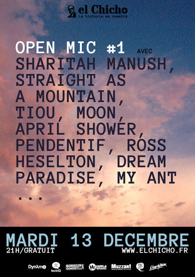 Première soirée Open Mic au Chicho