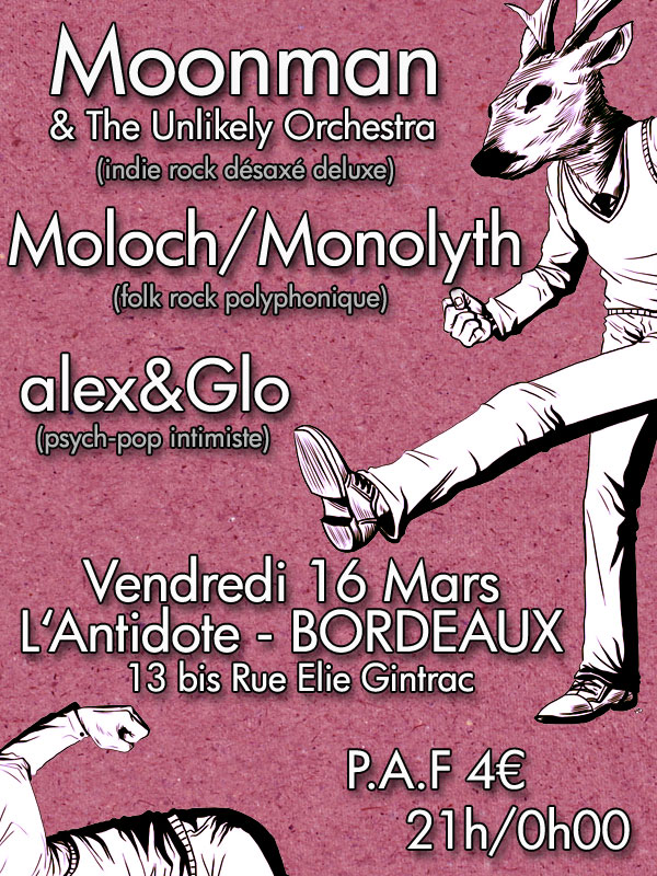 Moonman à L'Antidote (Bordeaux)