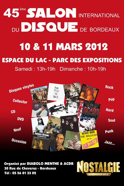 45ème Salon du Disque à Bordeaux