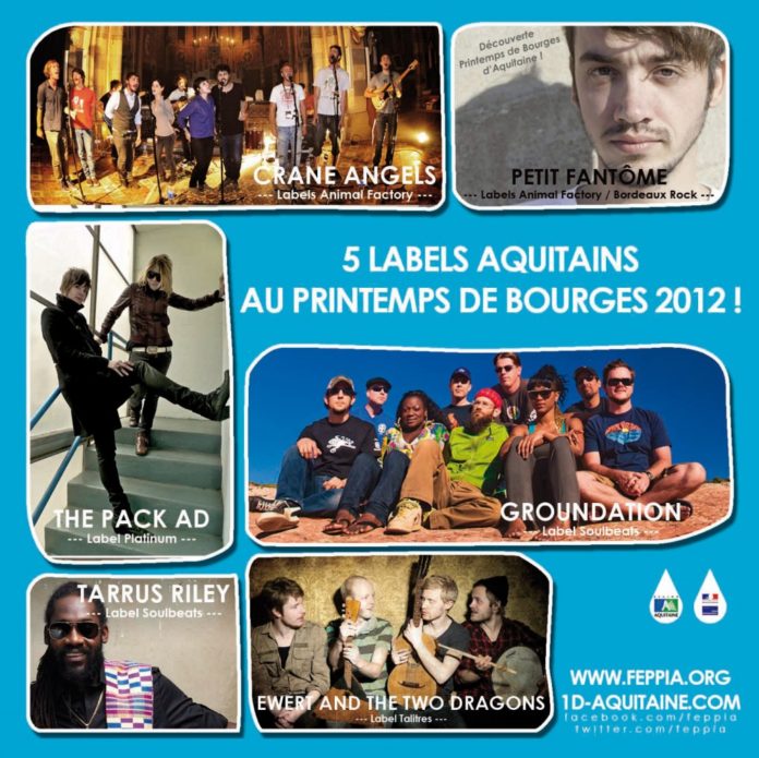 Les labels aquitains au Printemps de Bourges