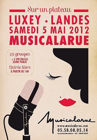 Musicalarue sur un plateau 2012
