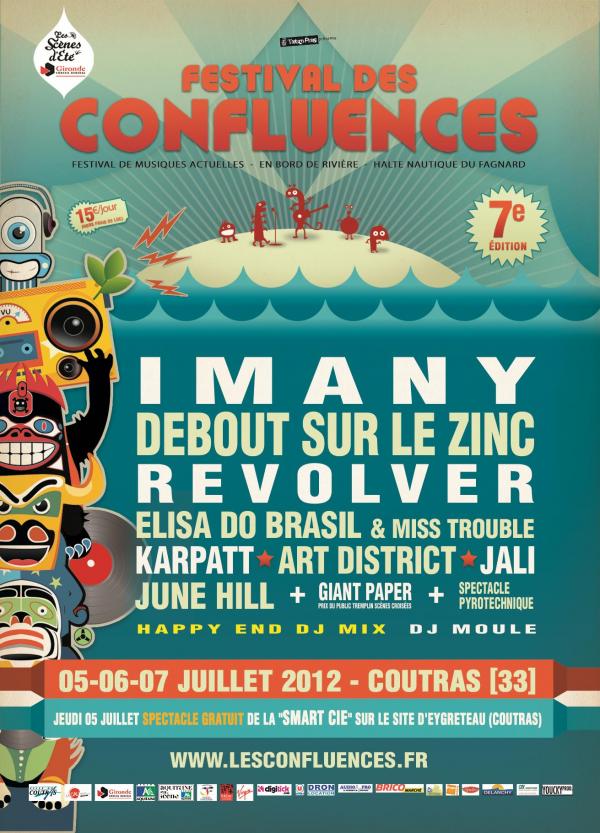 Festival Les Confluences 2012 à Coutras