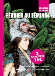 Février au féminin au Rocher de Palmer