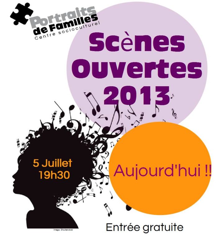 Scènes ouvertes 2013 au centre socioculturel de Saint Denis de Pile