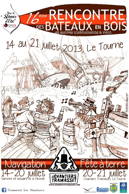 16ème Rencontre des bateaux en Bois et Autres Instruments à Vent