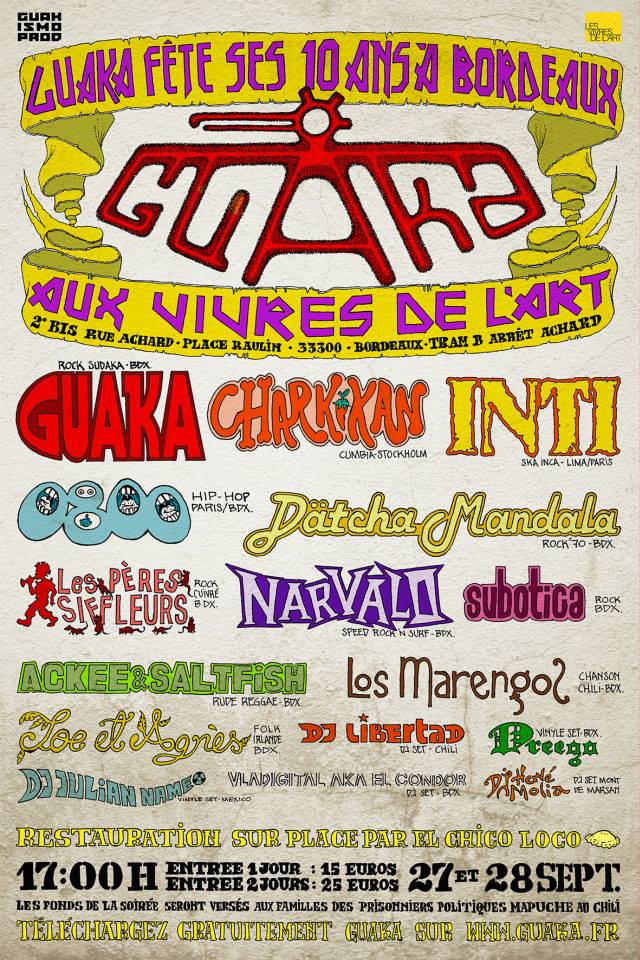 Les 10 ans de Guaka, interview