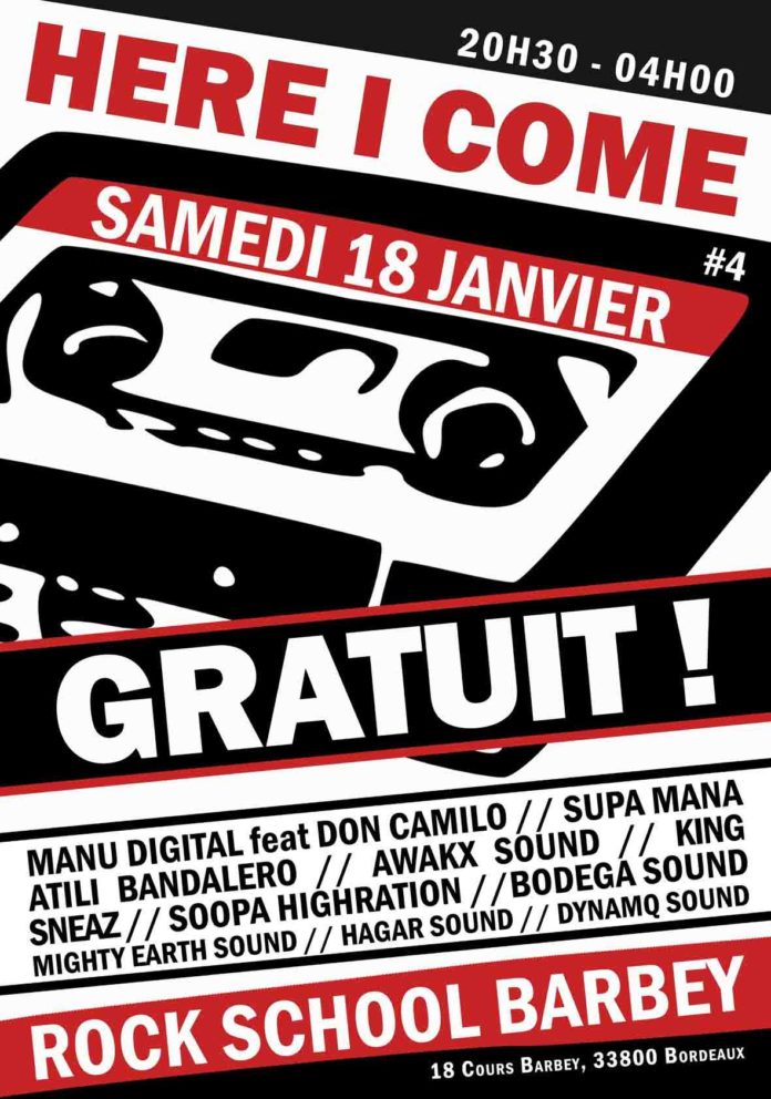 soirée HERE I COME à Barbey