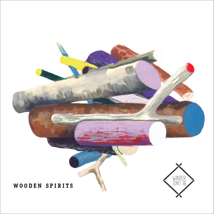 WINTER BY LAKE - Wooden spirits