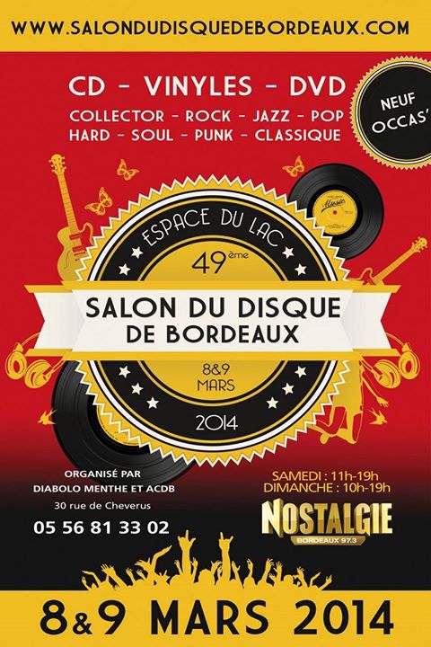 49ème Salon du Disque de Bordeaux