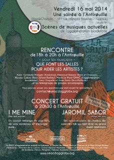 Soirée SMAC: Jaromil Sabor + I Me Mine