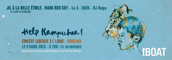 Jil à la Belle Etoile + Mars Red Sky + Naya + Le A à l'Iboat