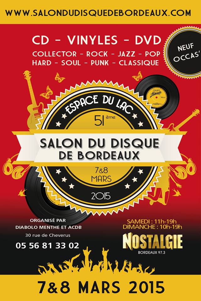 51ème salon du disque de Bordeaux