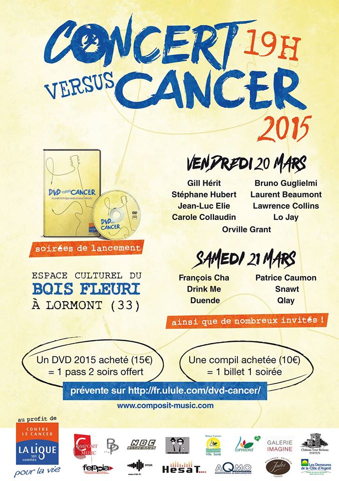 Concert vs cancer 2015 + DVD vs cancer