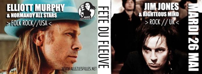 Préliminaire à Relâche 2015: Jim Jones and the Righteous Mind + Elliott Murphy à Bordeaux
