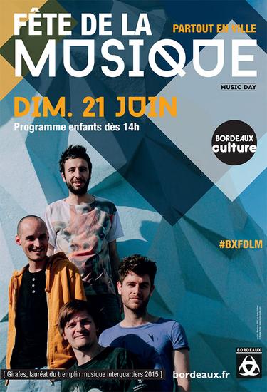 Fête de la musique 2015 à Bordeaux