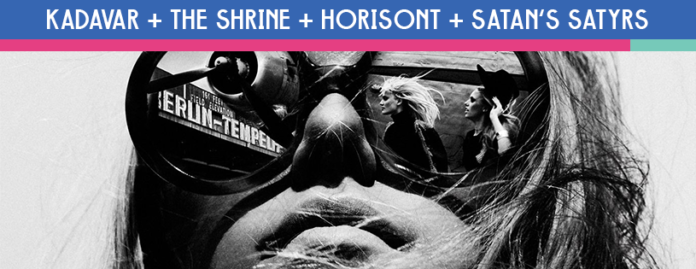 Kadavar, The Shrine, Horisont et Satan's Satyrs au Krakatoa