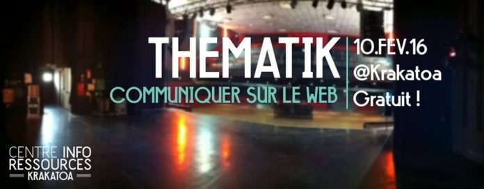 Thematik du Krakatoa: Communiquer sur le web