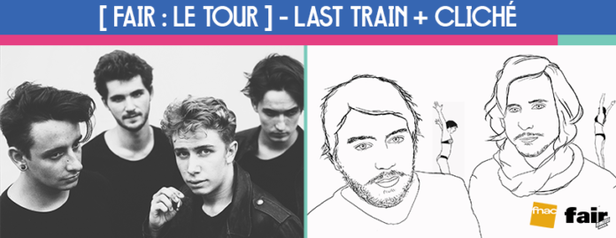 Fair le tour: Last Train + Cliclé + I Am Stramgram au Krakatoa