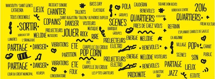 Fête de la musique 2016 à Bordeaux