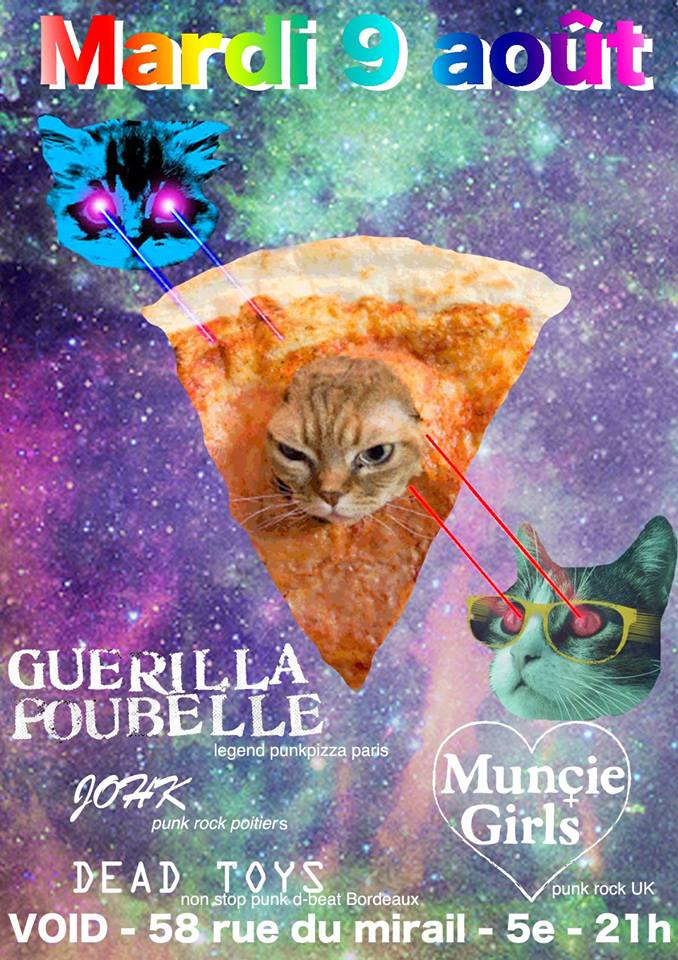 Muncie Girls + Guerilla Poubelle + Johk + Dead Toys au Void