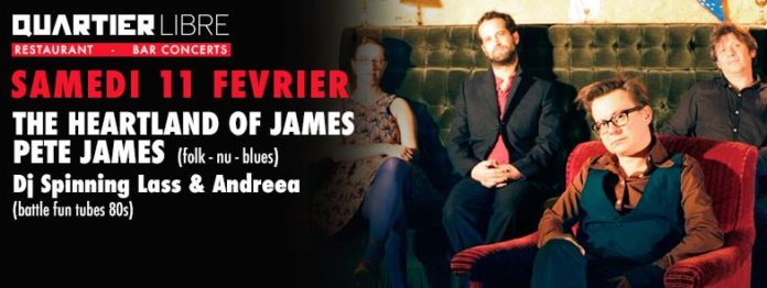 The Heartland of James Pete James au Quartier Libre