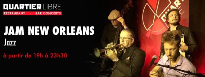 Jam New Orleans au Quartier Libre