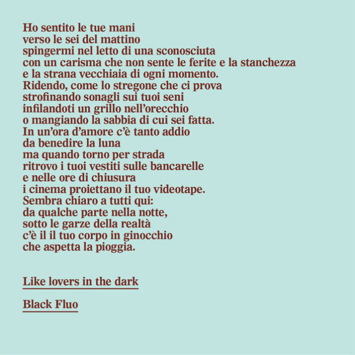 Black Fluo - Like lovers in the dark
