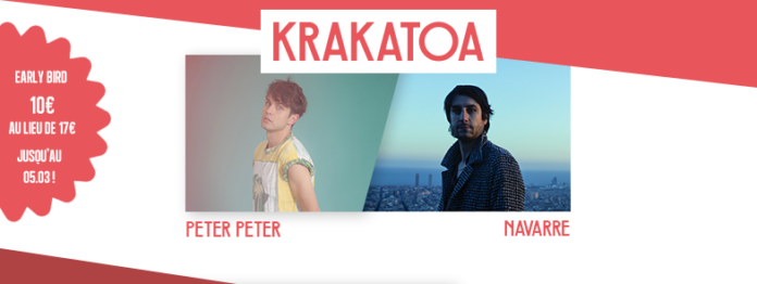 Peter Peter et Navarre au Krakatoa