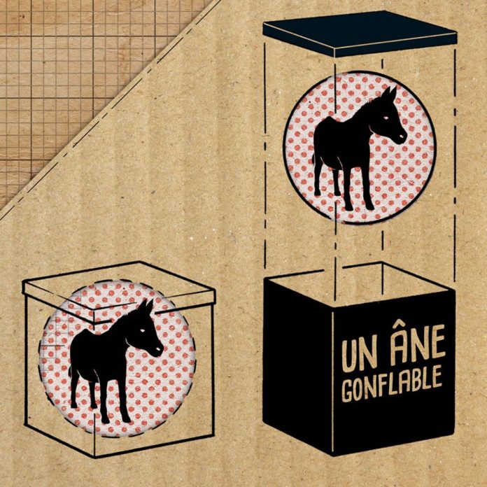 Un âne gonflable - Un âne gonflable