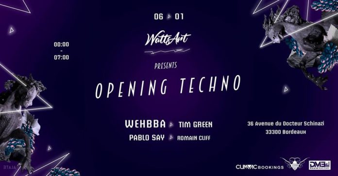 WattsArt, Opening Techno