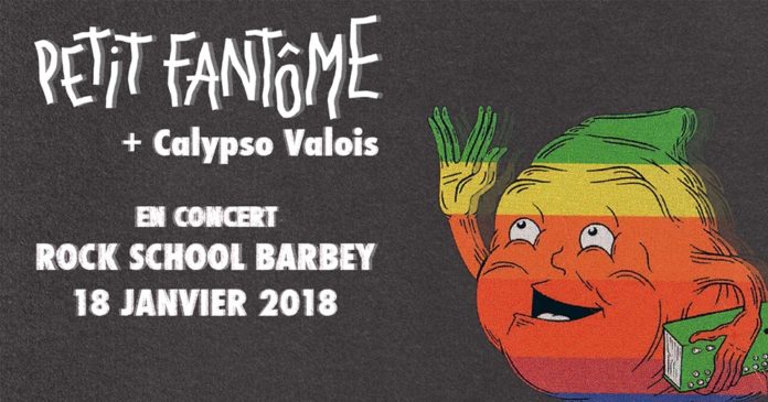 Petit Fantôme + Calypso Valois à la Rock School Barbey