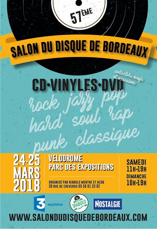 57ème Salon du Disque de Bordeaux
