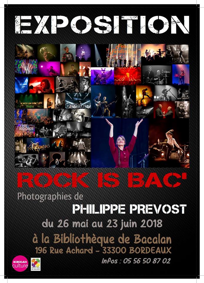 Rock is Bac', exposition de Philippe Prévost