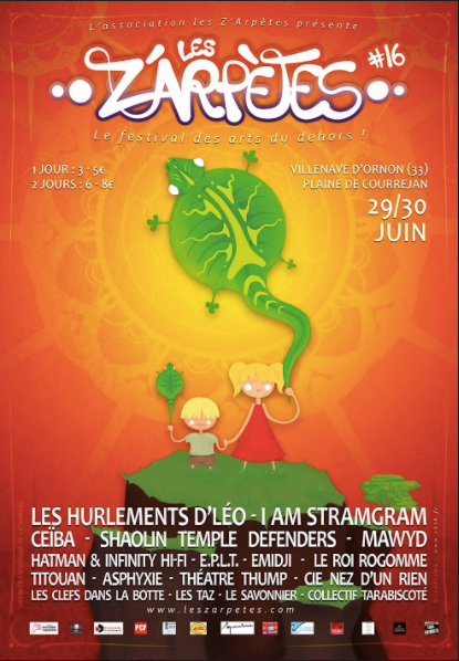 Festival Les Z'arpètes 2018