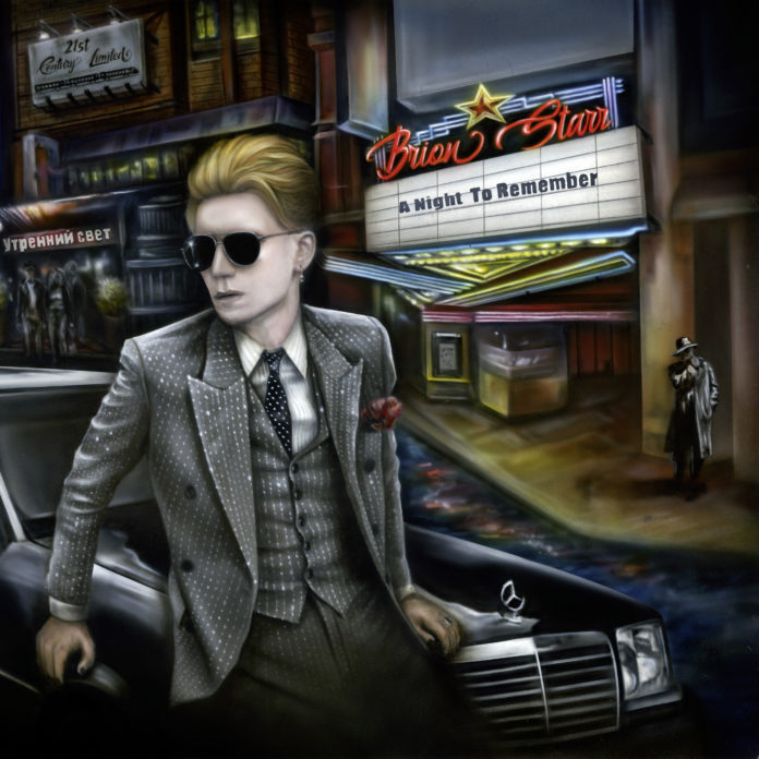 BRION STARR - A NIGHT TO REMEMBER - ARTWORK