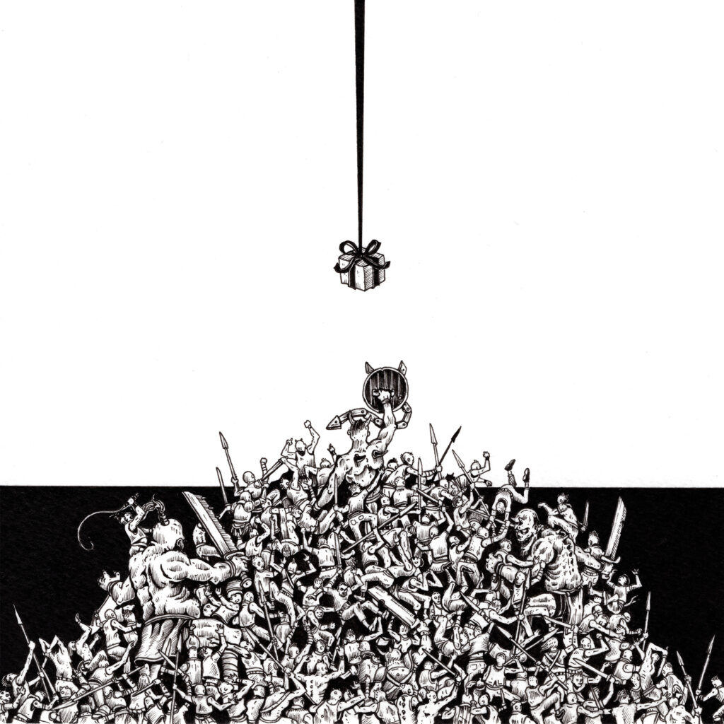 Arthur Satàn « I Don’t Give A S**t About Christmas » (2 titres. Les Disques Du Paradis, 31 octobre 2025)